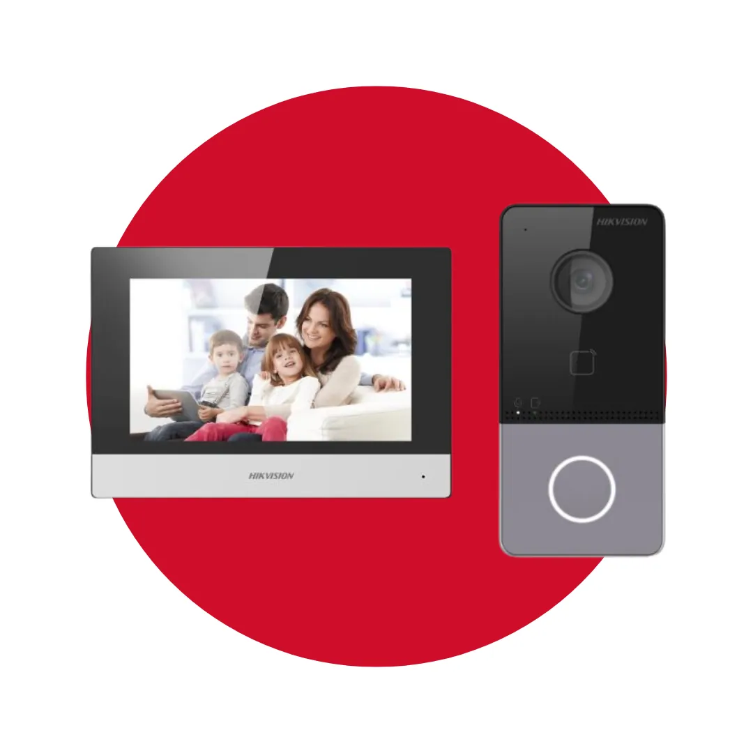 Hikvision DS‑KIS603‑P Video Intercom Kit