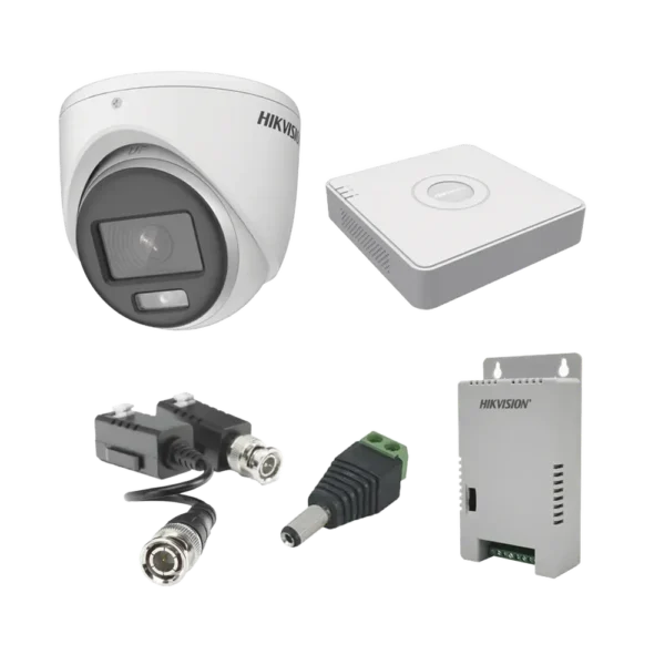 Hikvision Turbo HD ColorVu Kit 4CH DVR — Professional Installation by Rolo Electronics