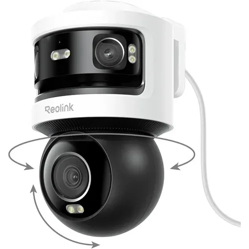 Reolink Dual Panoramic Lens & 8MP PTZ Dome Camera
