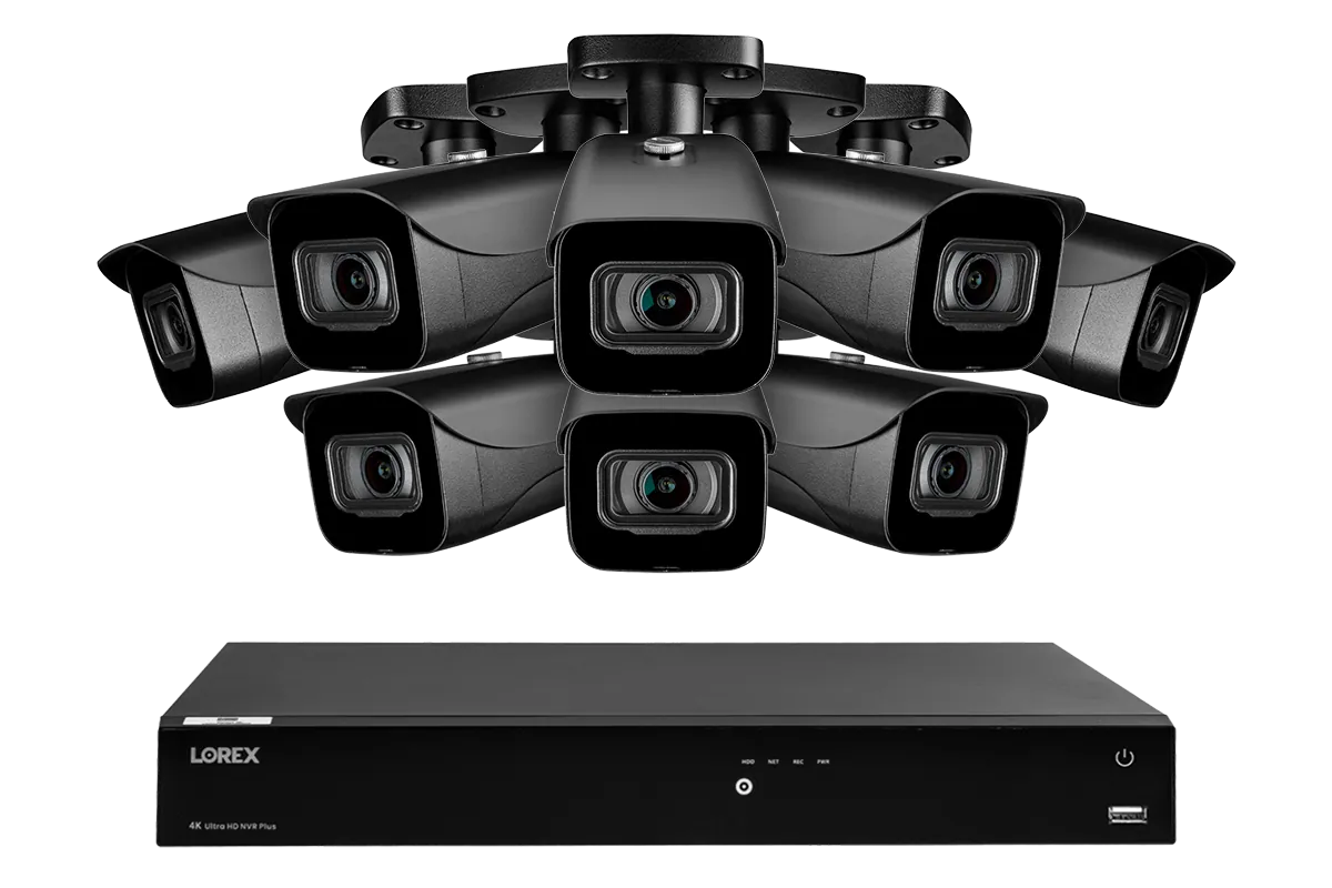 Lorex 4K+ Fusion Wired NVR Camera System